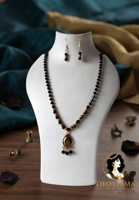 The Midnight Onyx Medallion Set