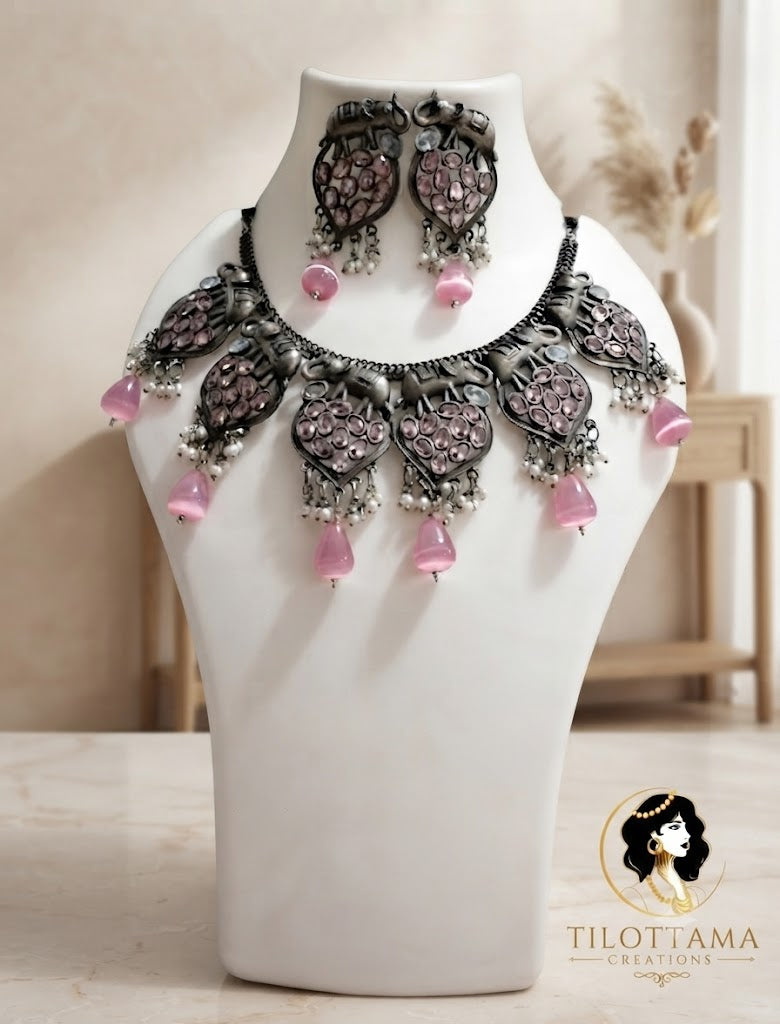 The Pink Elephant Oxidized Heritage Set
