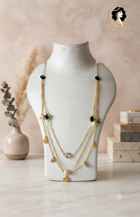 The Celestial Charm Layered Necklace