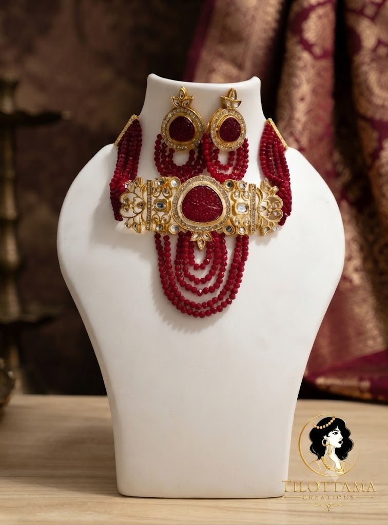 The Royal Ruby Filigree Set