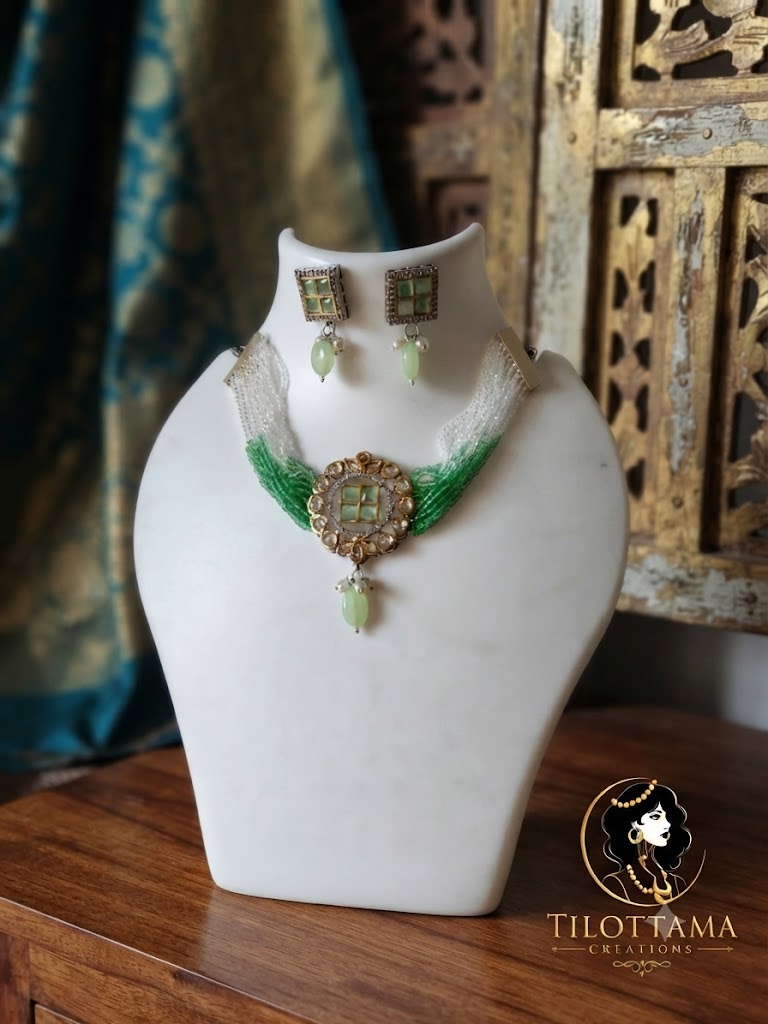 The Verdant Ombré Choker Set