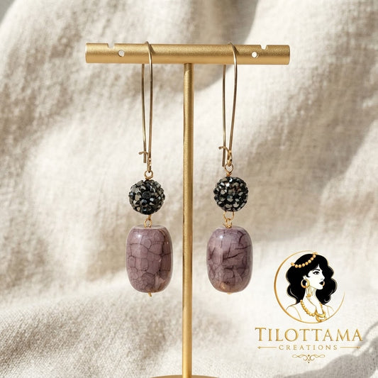 Twilight Marble & Pavé Drops
