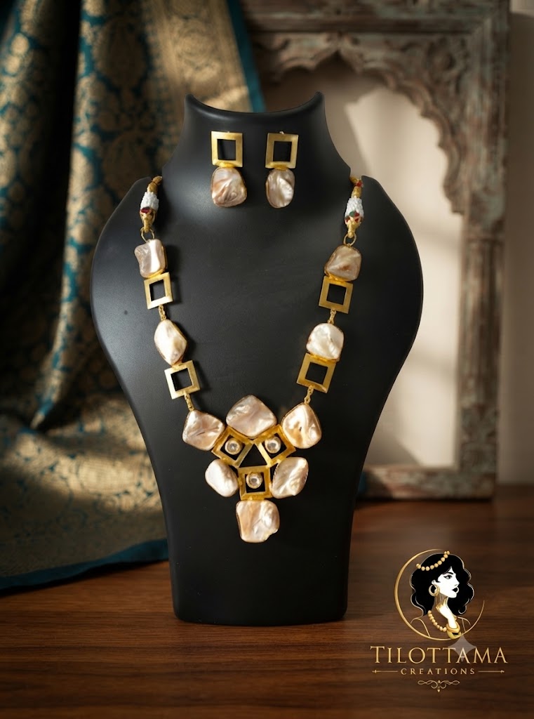 The Gilded Baroque Pearl Set