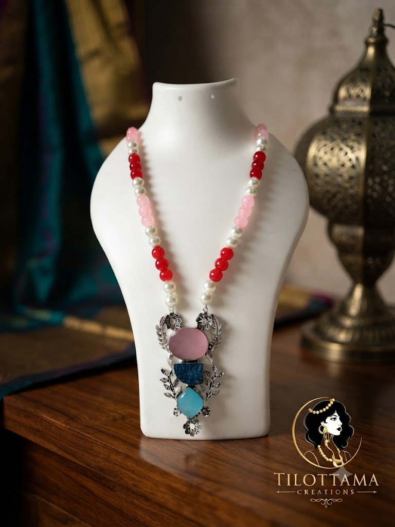 The Bohemian Blossom Statement Necklace