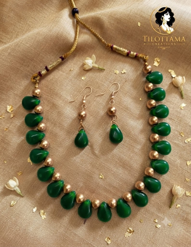 The Emerald Dewdrop Collection