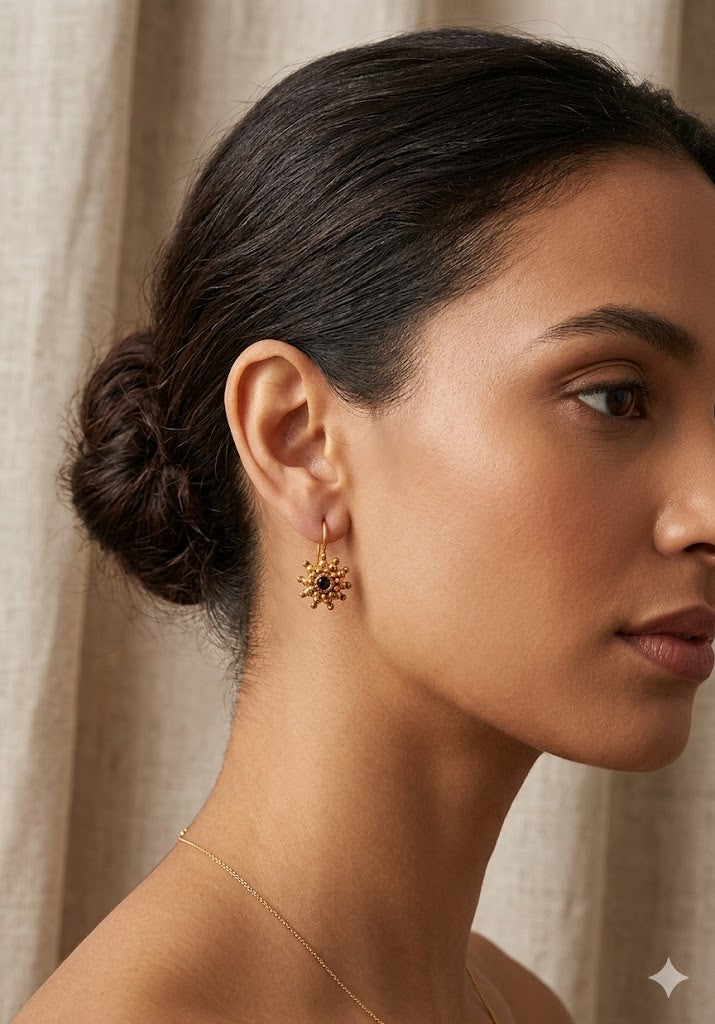 Royal Temple Earrings (Bugadi)