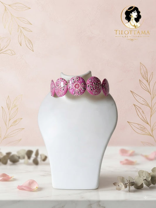 The Blush Botanical Choker