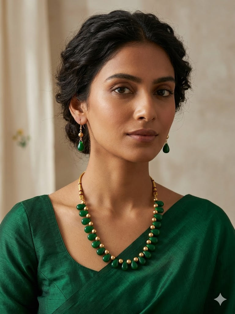 The Emerald Dewdrop Collection