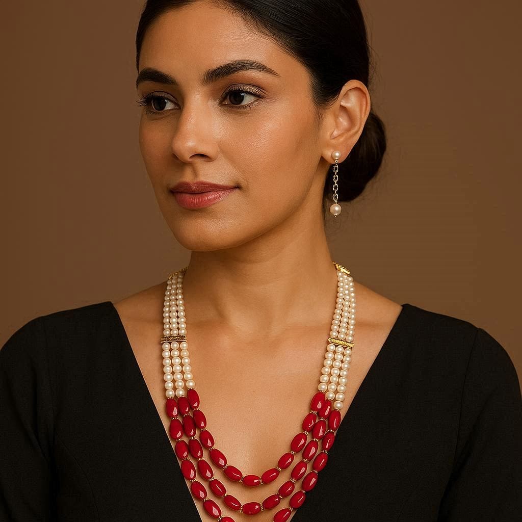 The Heritage Gem & Pearl Mala Collection