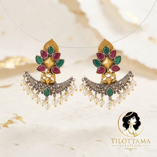 The Chandni Kundan Chandbalis