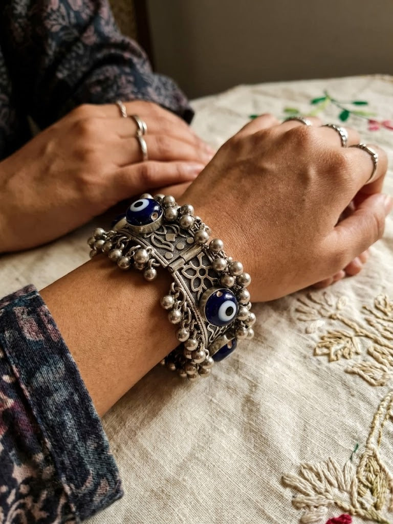 Ghungroo Evil Eye Kada