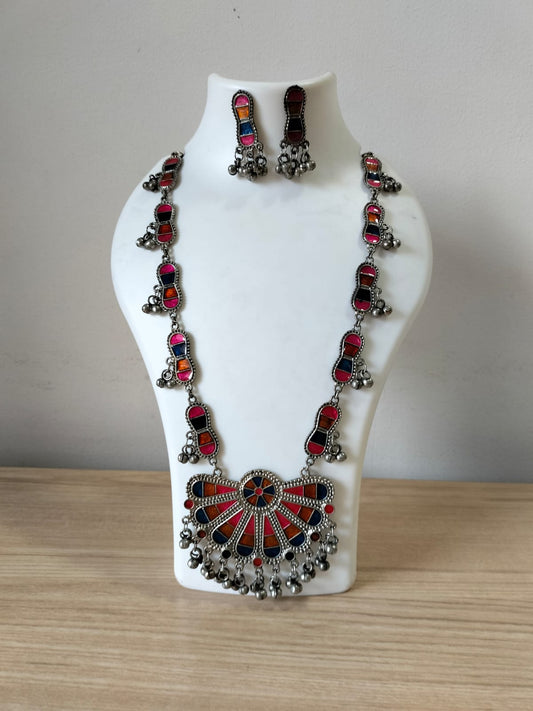 Tribal Radiance Meenakari Set