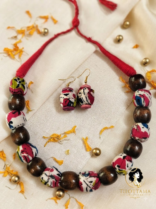 Crimson Blossom Artisan Set