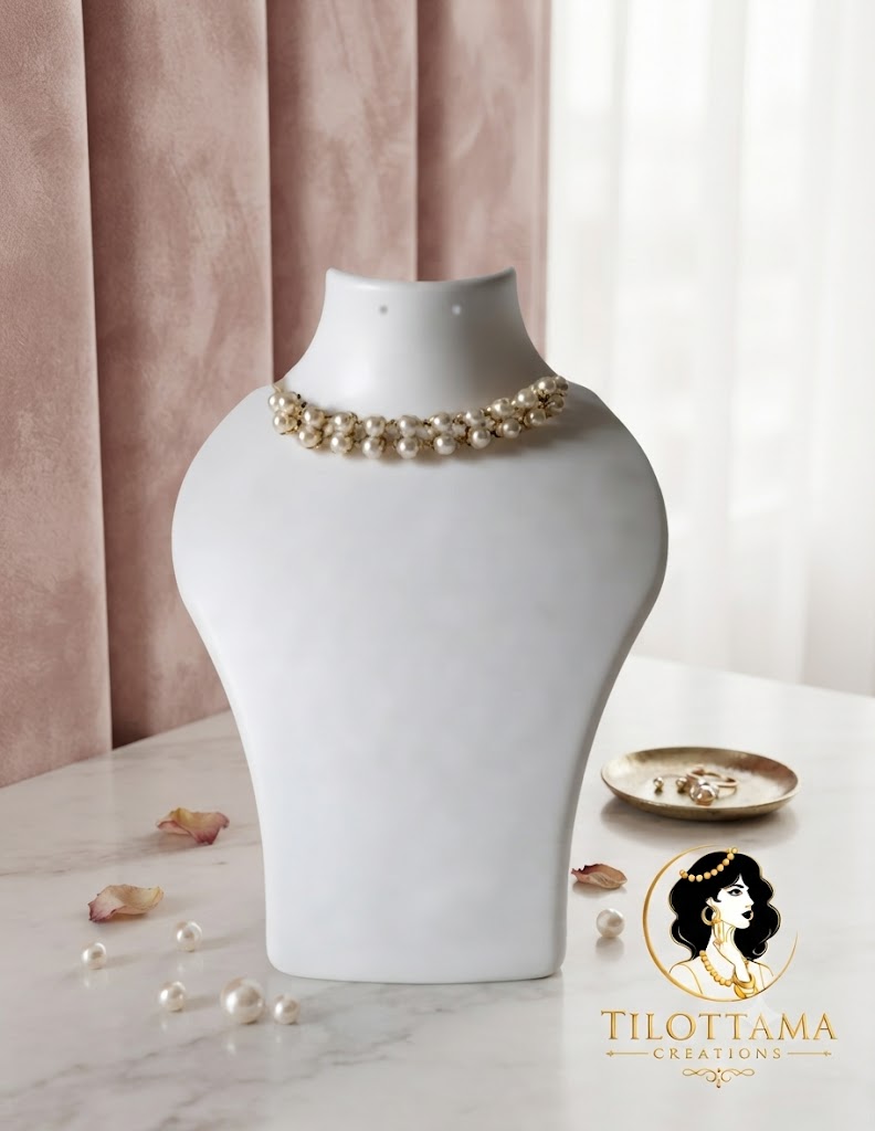 The Gilded Pearl Radiance Choker