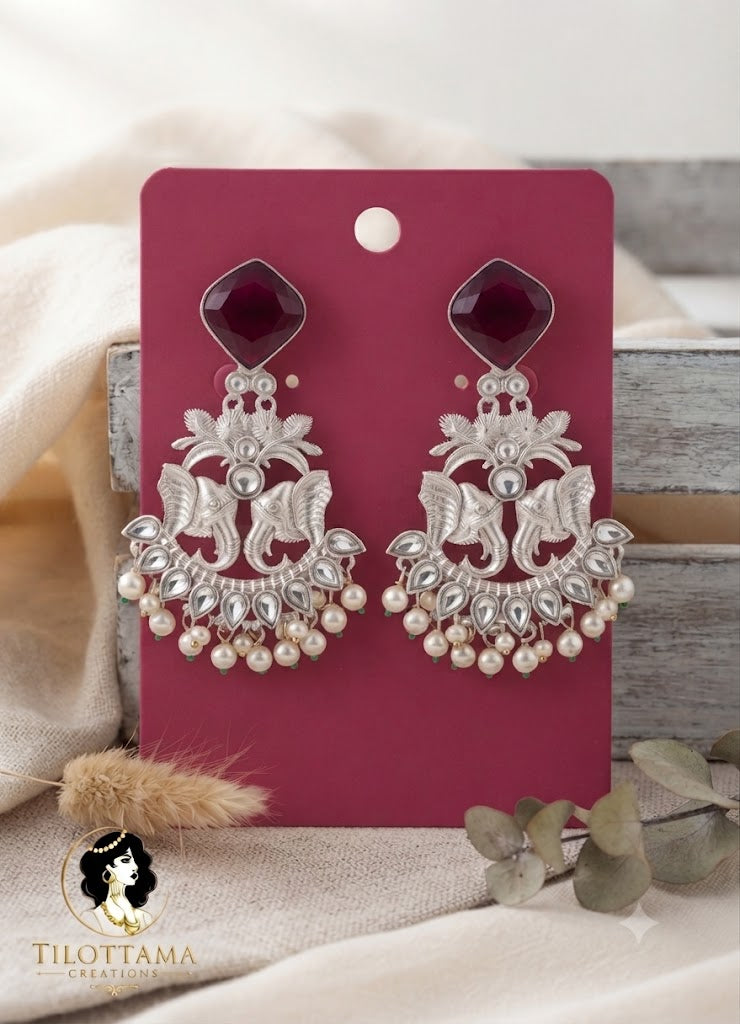 The Gaja-Ruby Heritage Chandbalis