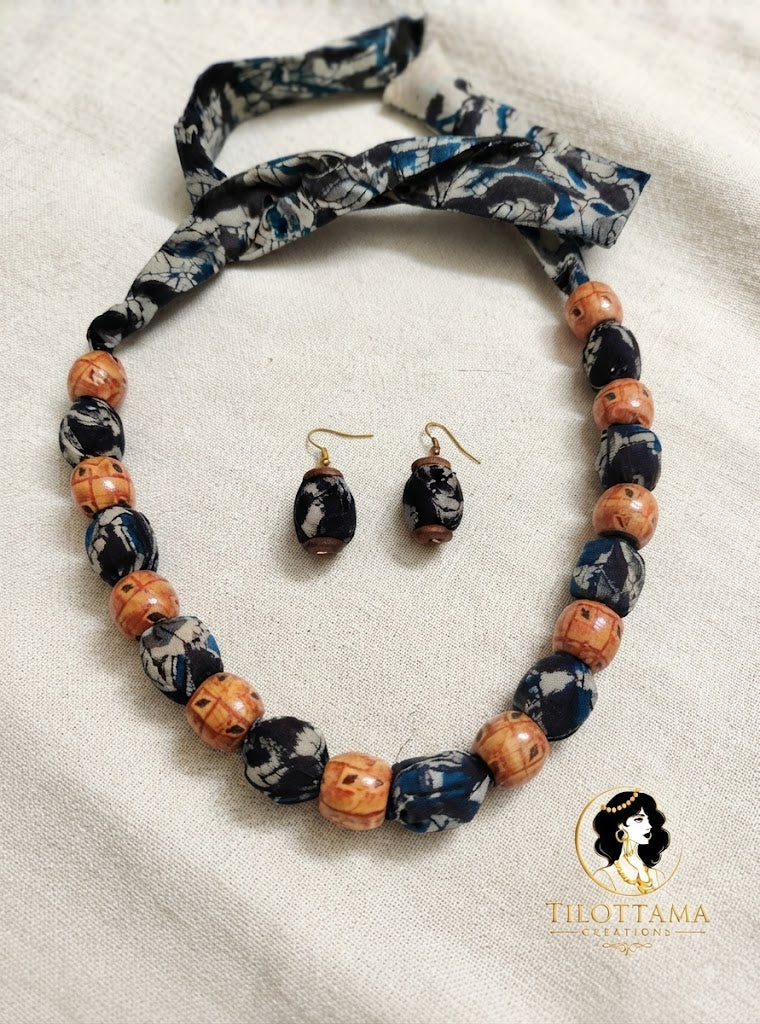Ebony & Ochre Fabric-Wrap Set