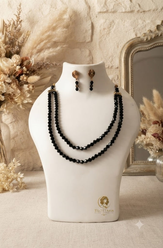 The Noir Elegance Layered Set