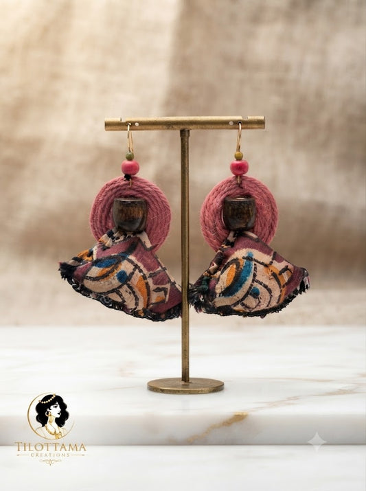 The Crimson Kalamkari Charms