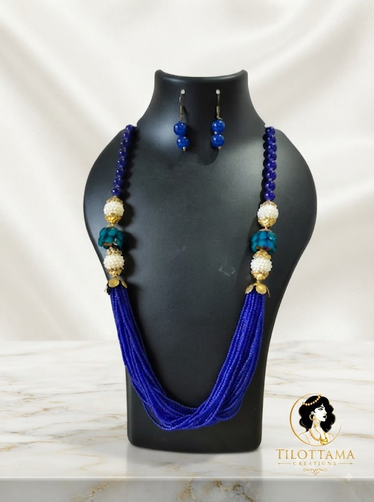 The Sapphire Tassel Set