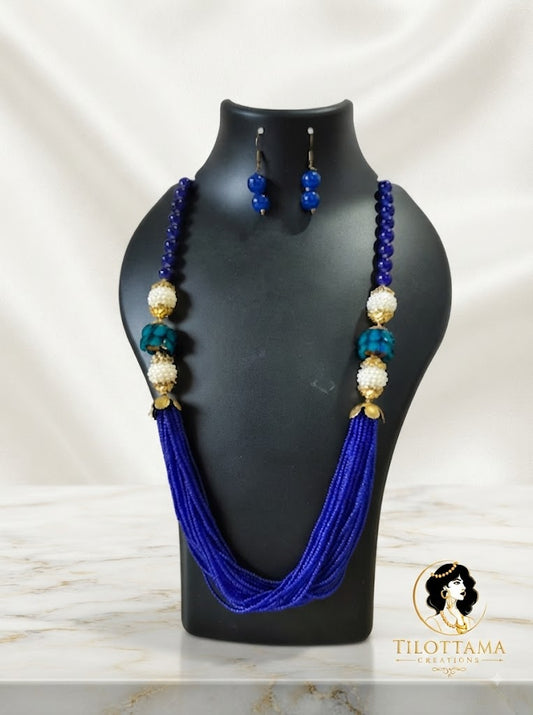 The Sapphire Tassel Set